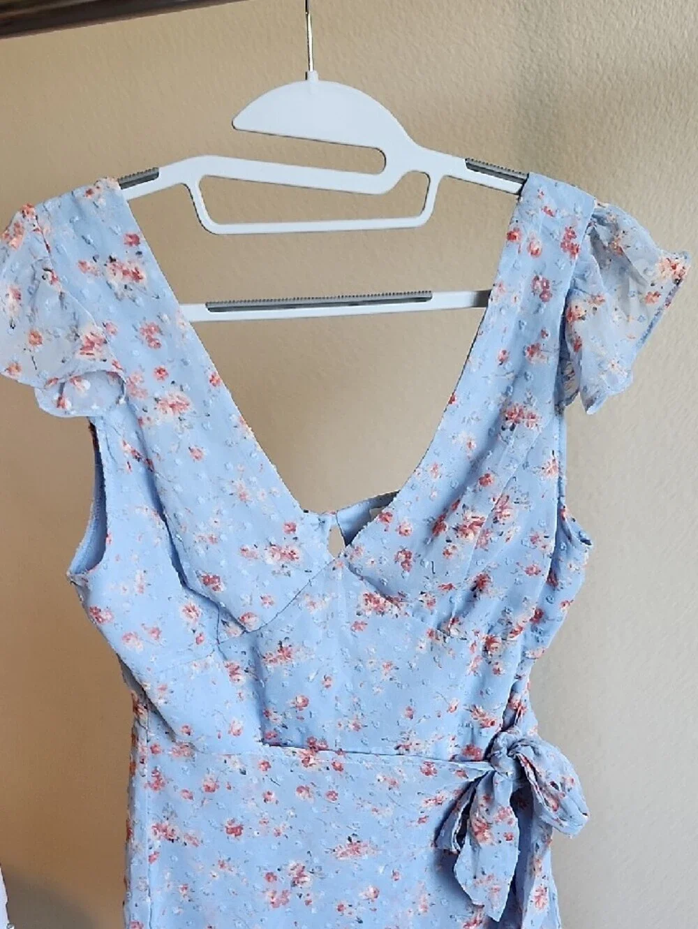 dee elly Light Blue Top with Soft Texture B. - Picture 3 of 11